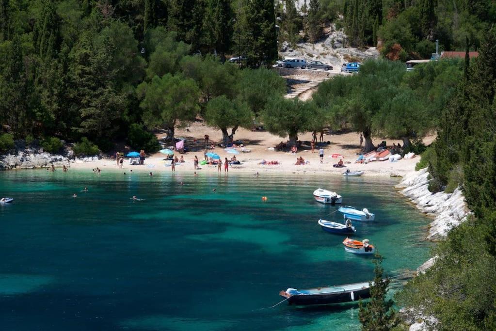 Villa Elisabeth Sea View Private Pool Fiskardo Kefalonia Katsaráta Exterior foto