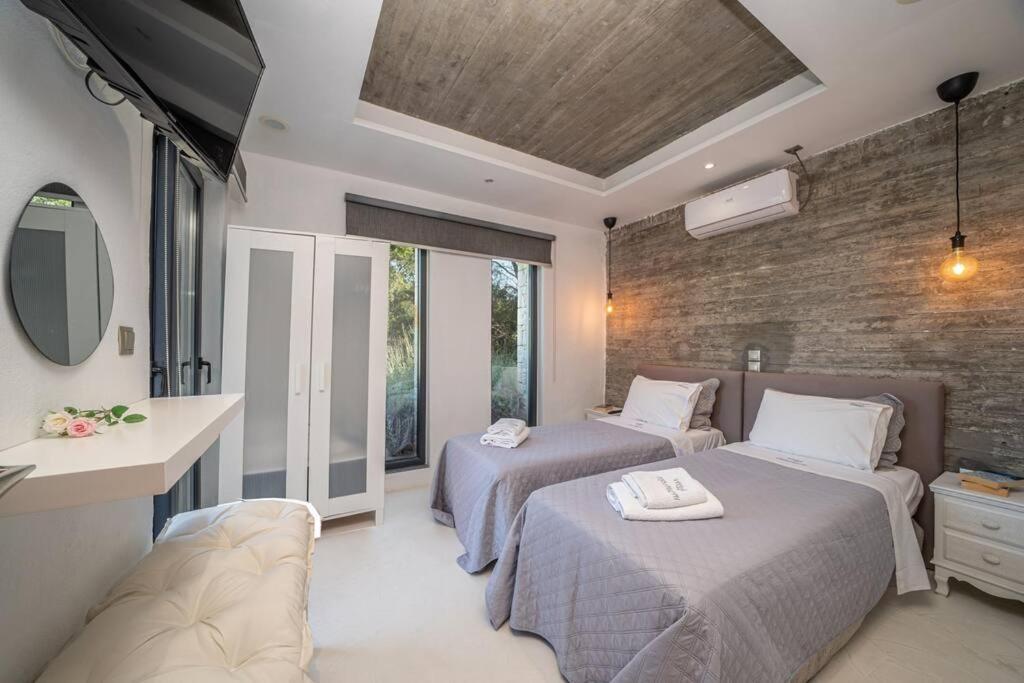 Villa Elisabeth Sea View Private Pool Fiskardo Kefalonia Katsaráta Exterior foto